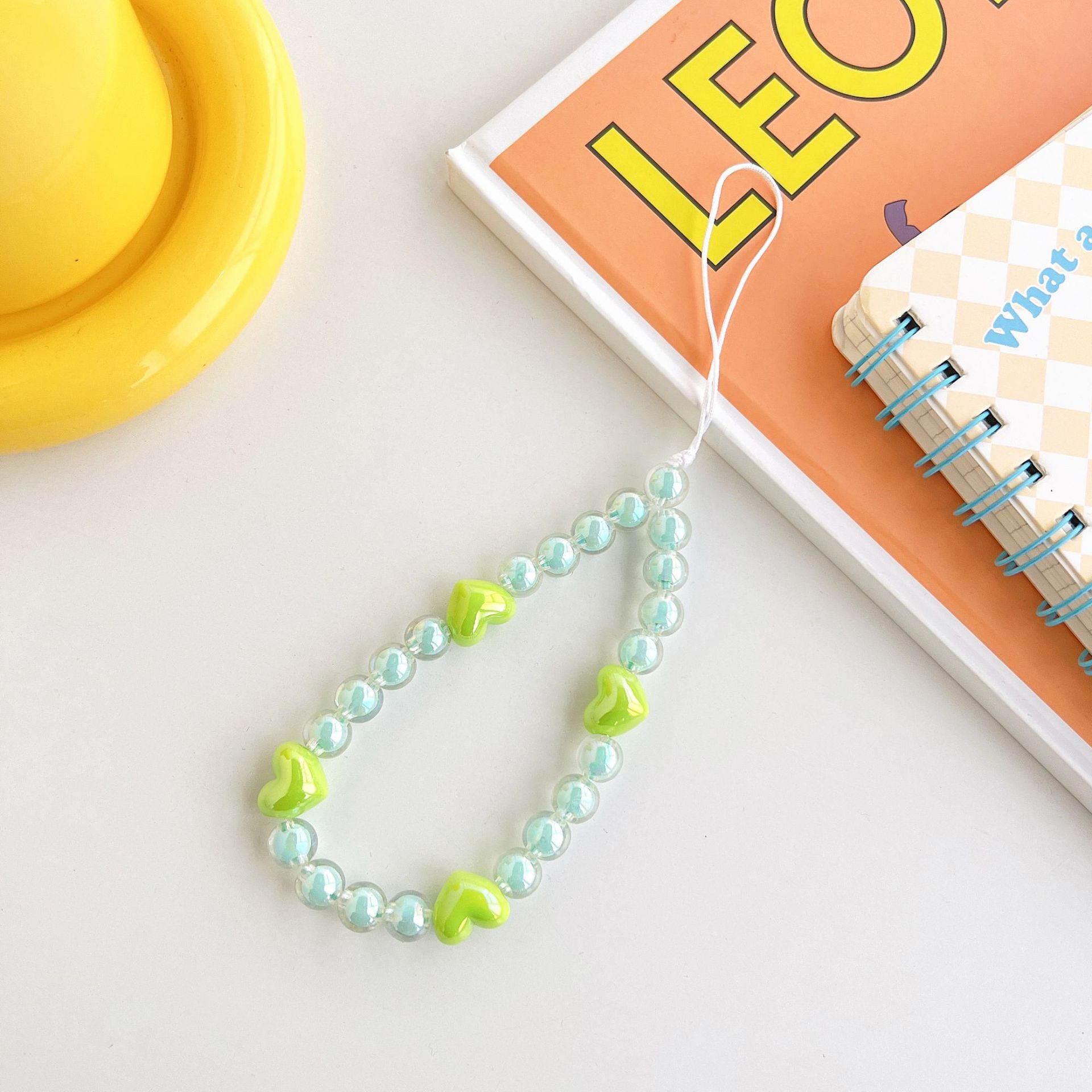 녹색 구슬 사랑 팔찌