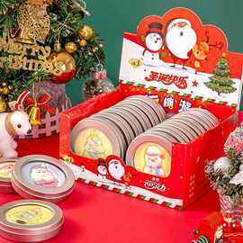 圣诞节巧克力抠糖果游戏网红趣味装饰品送女友儿童小零食