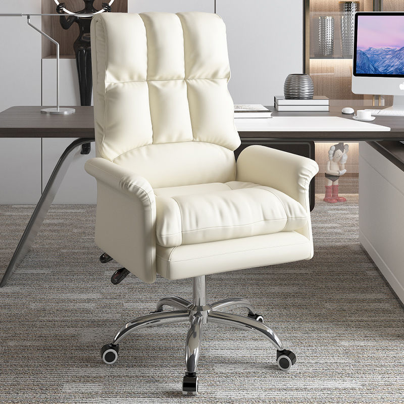 Silla de computadora jefe silla de oficina de larga duración silla giratoria ajustable hogar e-sports silla respaldo silla cómodo sofá asiento