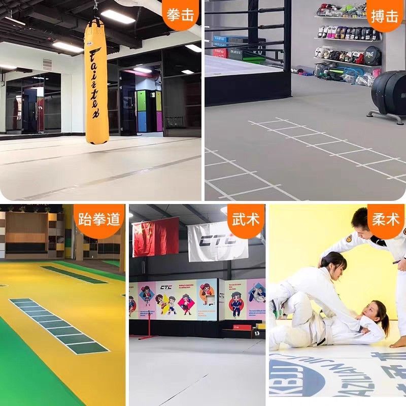 Fighting Roll Mat Cover Single Venue Martial Arts Sanda Training Mat Fighting Jiu-Jitsu Judo Mat Taekwondo Sports Floor Mat