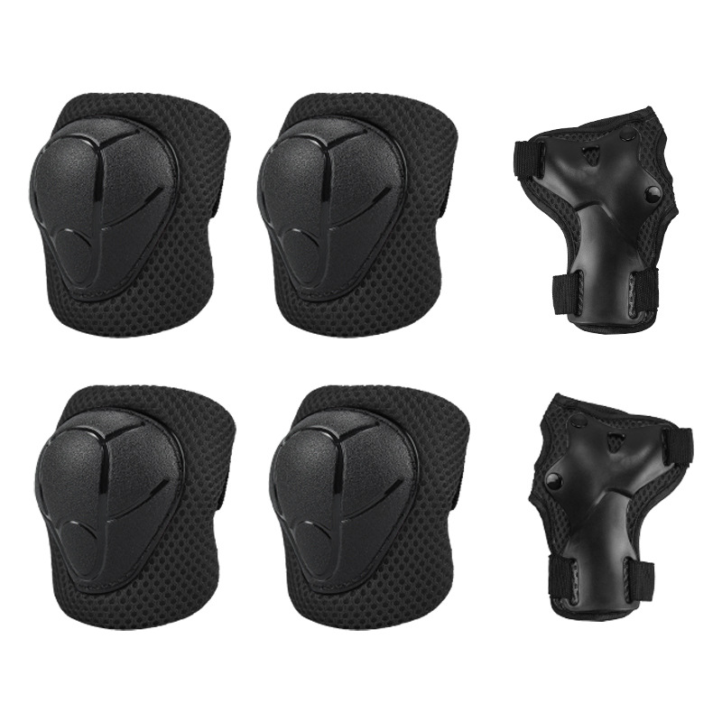 AIDY fuente fábrica de patinaje sobre ruedas para niños equipo de protección equilibrio scooter de coche patinaje deportivo equipo de protección mina traje de seis piezas