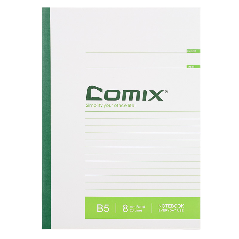 (2개) QIXIN C4511 오피스 에센셜 무선 바운드 북 B5 80 컬러 오피스 옵티멀 소프트 카피 노트북