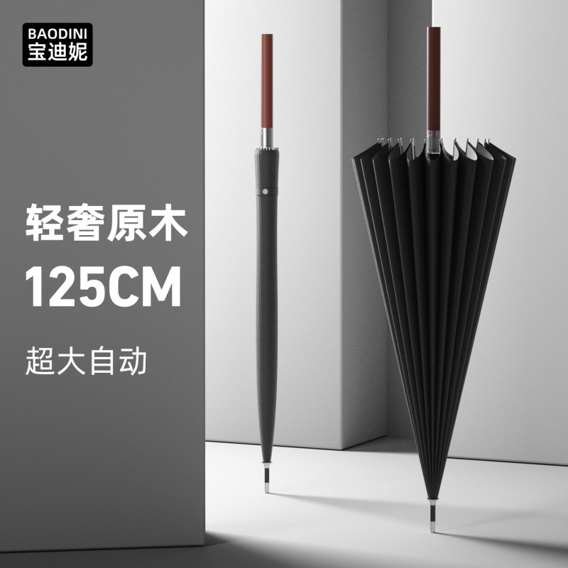 雨伞定制批发大号商务男高尔夫伞自动直杆长柄伞印logo礼品广告伞|undefined