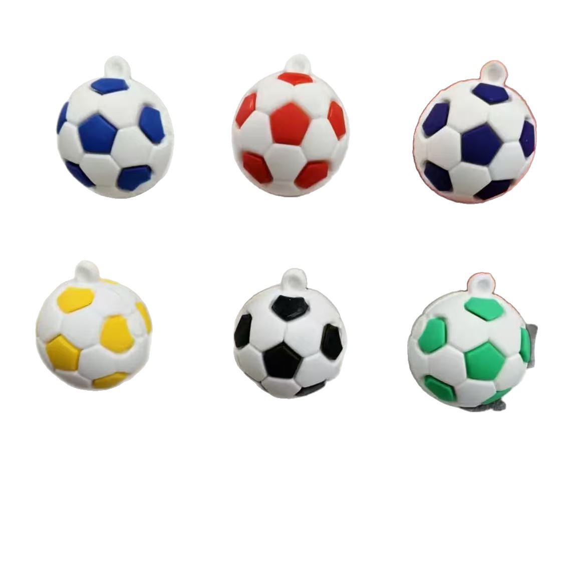 Copa del Mundo de fútbol una variedad de llaves colgantes tridimensionales liga conmemorativa regalo creativo bolsos colgantes llave móvil image 5