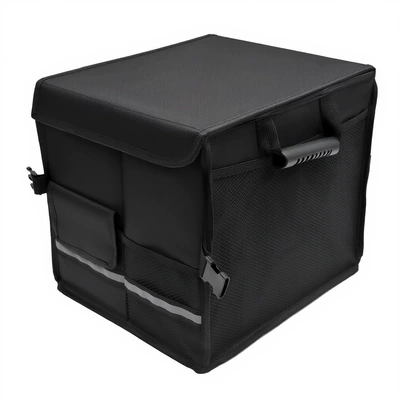 Organizer, Large Capacity Car – Car storage bag/box - 30l-storage-box-black