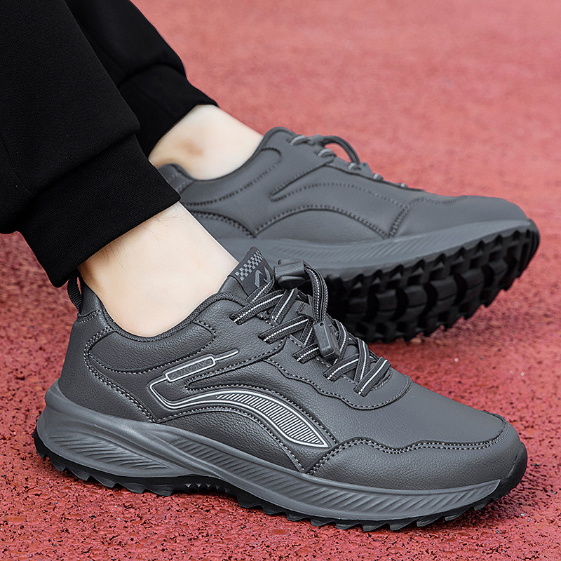 5515 짙은 회색 남성용 미끄럼 방지 부드러운 밑창 무료 양말