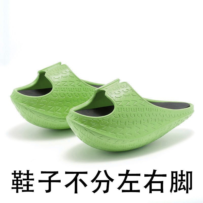 I防滑家居负跟休闲女夏日式个性运动厚底拖鞋产后美体矫身姿摇摇|undefined