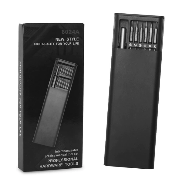 6024A 24-in-1 precision screwdriver combination set*T8