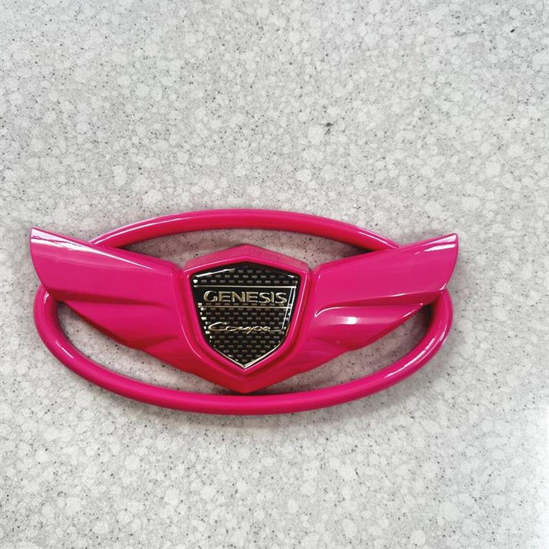 Suitable for Modern Genesis Coupe Modified Car Logos, Black Wing Logo, Front and Rear Car Logos for the Coupe Modification
