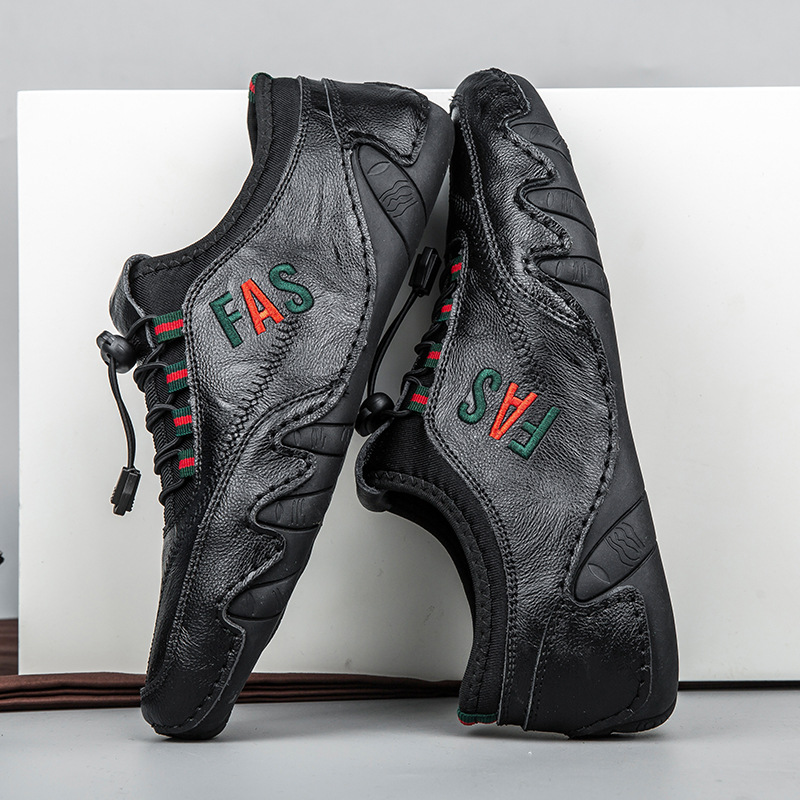 Zapatos de algodón negro