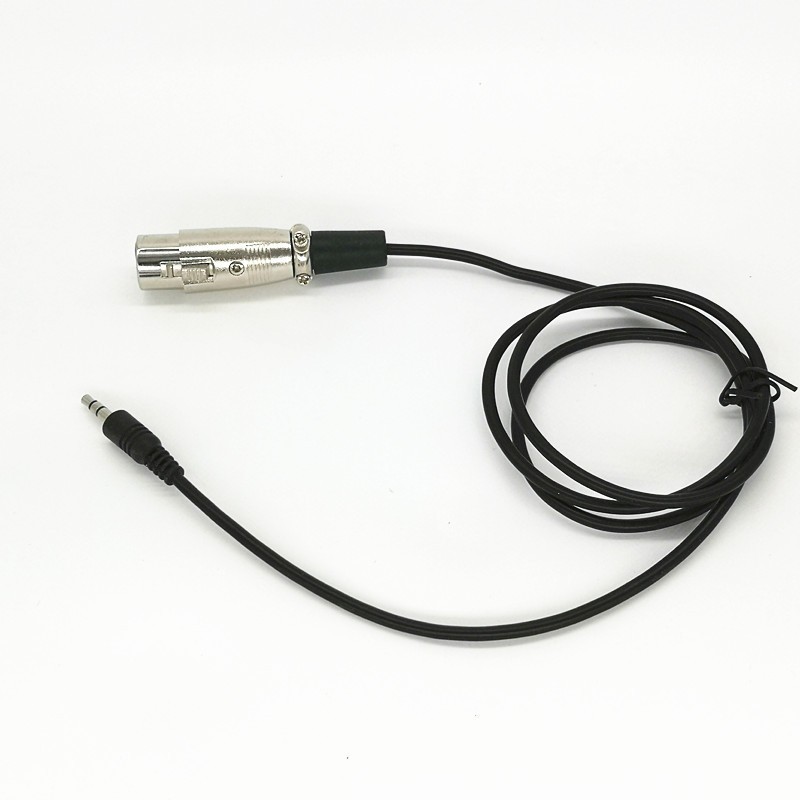 卡侬母头线抗干扰屏蔽话筒线3.5麦克风卡侬平衡线摇头灯线