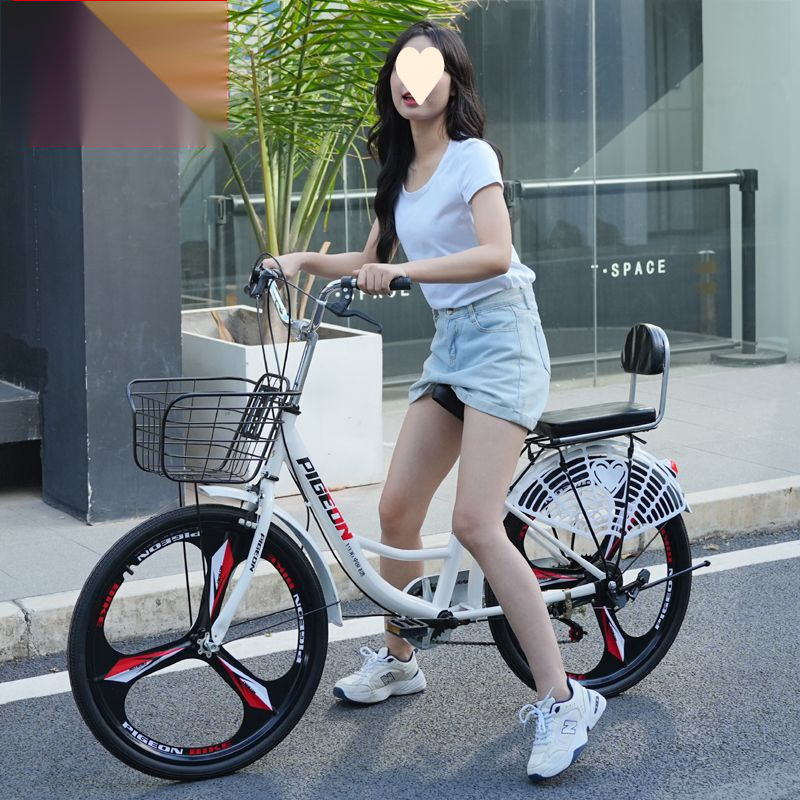 Adult Bicycle Commuting Lightweight Solid Tire Adult Middle School Student 22/24/ 26inch Men's and Women's Bicycle No