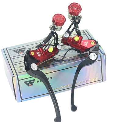 large thrust, Other brake systems - red-pair-with-mirror-holder-weifan-new-product