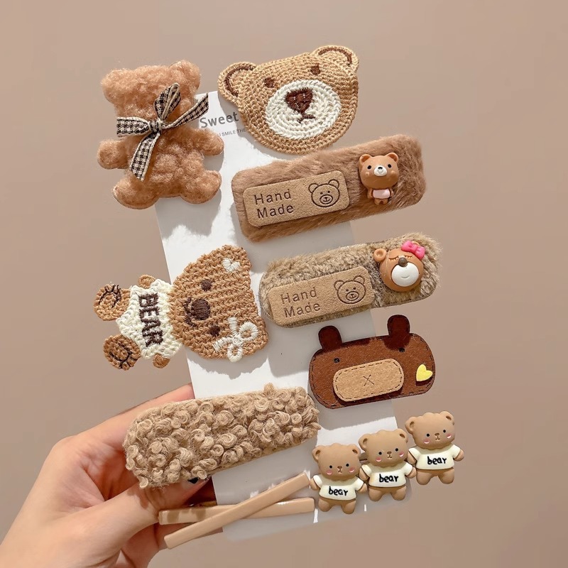 BB clip cabello leche curry clip de cabello de alta calidad 2025 nuevo cabello de cabello de estilo universal toque de cabello no daña el cabello dulce clip