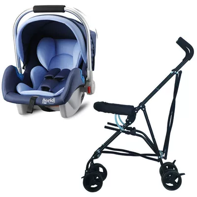 Carrier Child Seat Car: Car child safety seat - deep-sea-blue-basket-type-car-seat-frame
