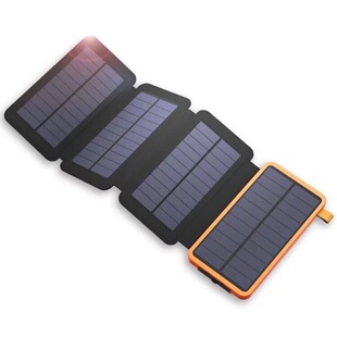 10000 mA mAh mobile power RV flexible battery lithium folding lithium mobile phone photovoltaic panel charging treasure