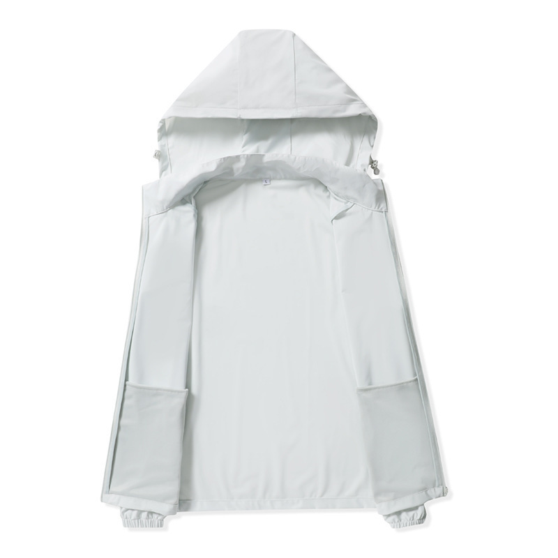 2024 verano nuevo deportivo al aire libre pareja de moda seda de hielo ropa de protección solar hombre impermeable transpirable luz anti-UV