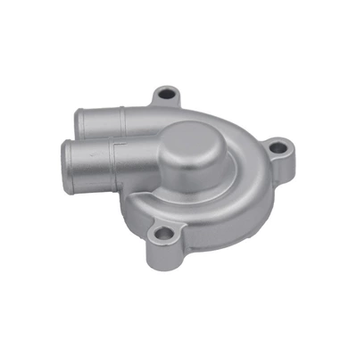 Housing Aluminum Alloy Casting | Motorcycle engine and accessories - water-pump-cover-silver-white