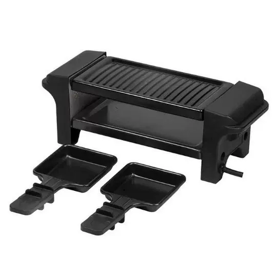 电加热烧烤机器Raclette Grill烧烤盘不粘煎盘芝士奶酪烤肉盘铲勺