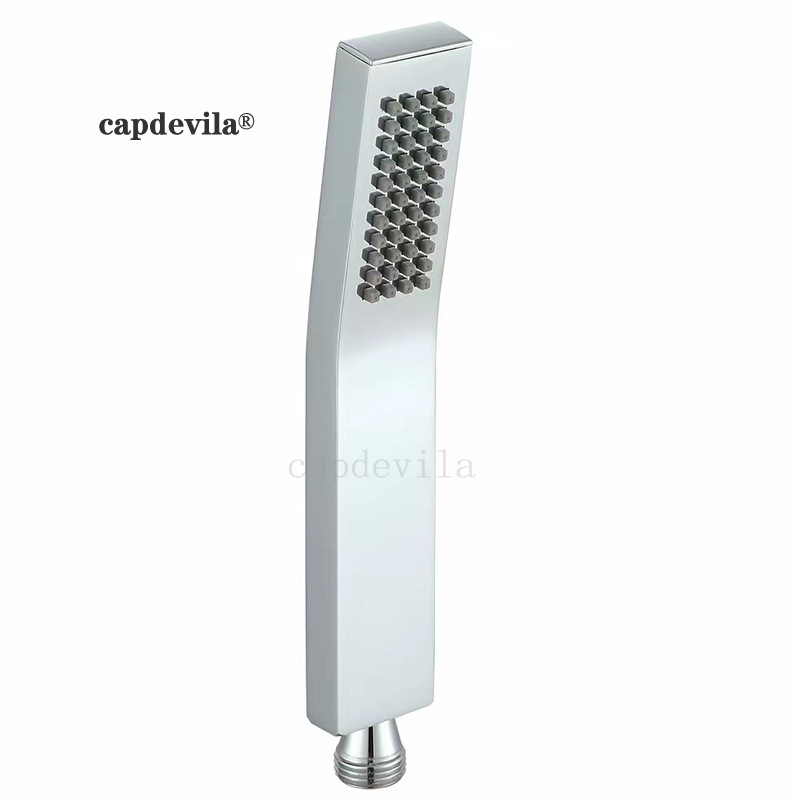 Copper shell square hand shower shower shower head bath bath bathtub shower head toilet shower head small shower