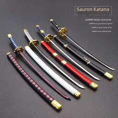 One Piece Anime Peripherals Sanji Yamauchi Tengai Tengai Shinsaku Second Generation Ghost Chaku Akiu Model Weapon Metal Figurine 