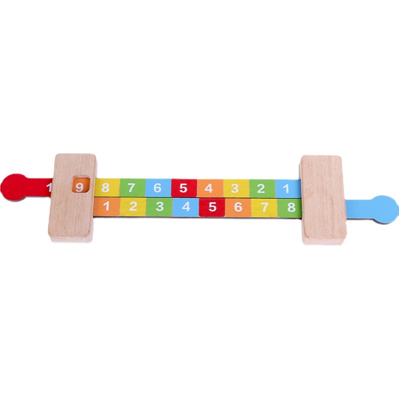 Kindergarten preescolar matemáticas aritmética ayuda para la enseñanza aritmética artefacto niños suma y resta dentro de 20 números descomposición regla 10 puntos