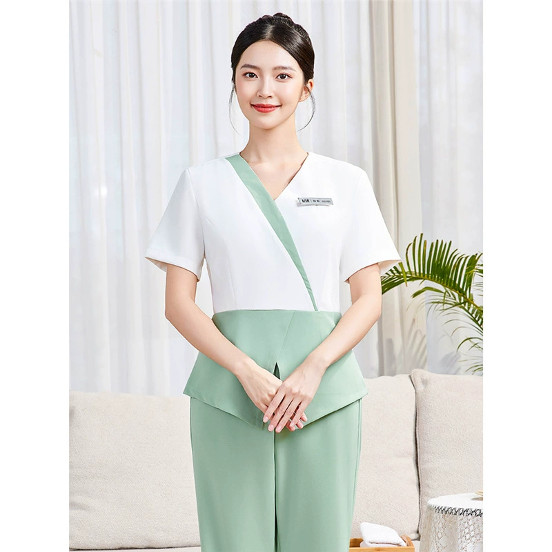 Бесплатная доставка Kangshi рабочая одежда брюки женские летние дышащие салоны красоты