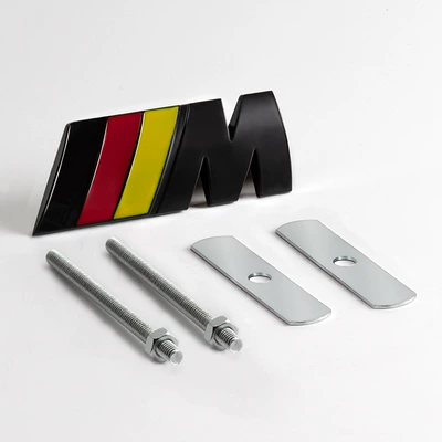 Body sticker – Mark Modification - black-background-black-yellow-bar-zhongwang-standard-with-screws