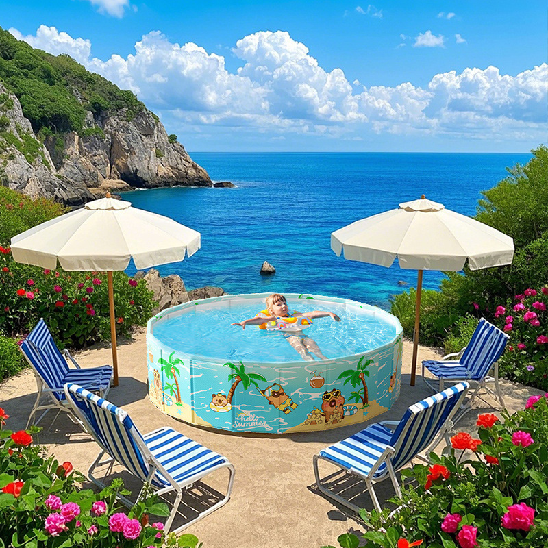 Piscina de baño plegable infláble para niños juguetes para bebés piscina de arena para niños piscina al aire libre