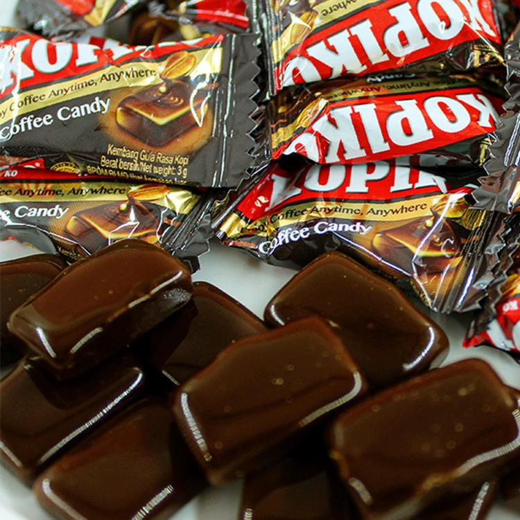 Твёрдая карамель Kopiko-style капучино и оригинал, импортная, 140 г пакет, набор 1–8 шт.
