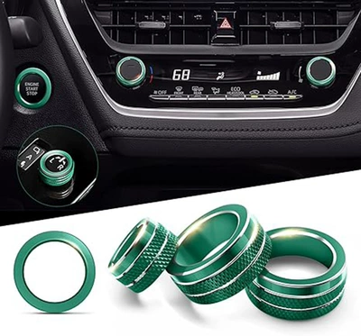 Other Automotive Interior Supplies, Suitable for new Corolla air - air-conditioning-2-rear-view-1-start-circle-1-green-4-piece-set