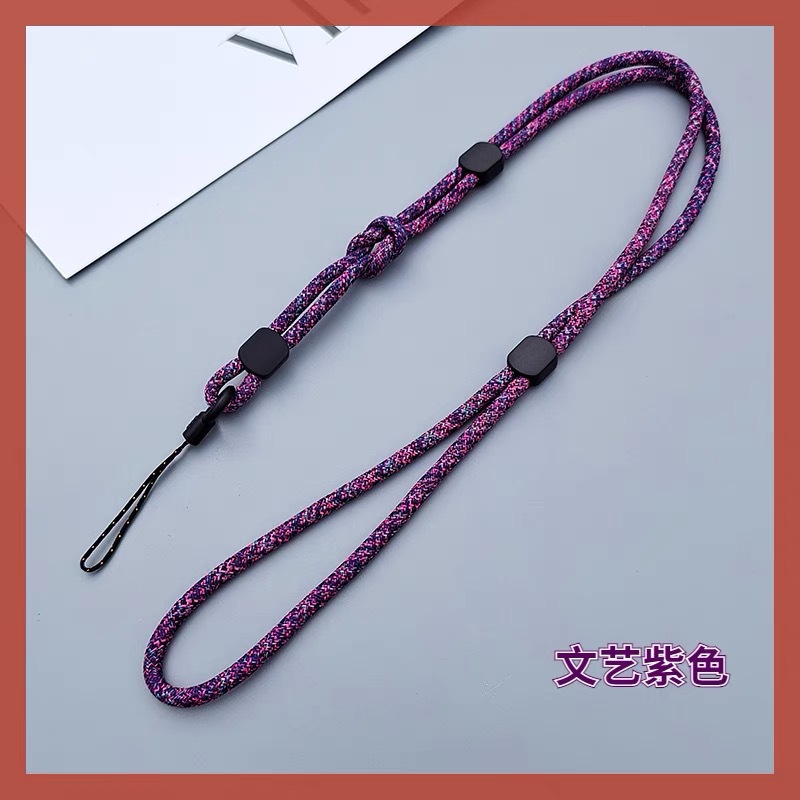 Cordón de doble uso púrpura artístico