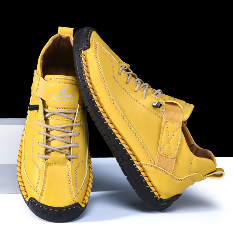 Olive Green Large-Sized Outdoor Casual And Versatile Shoes For Couples, Xiyin, Pinduoduo_vogvips.com