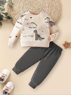 B 13540 Children's Cotton Animal Print ͯ�b�����\�ӷ� �羳��