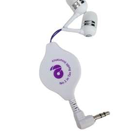 伸缩耳机工厂直销 耳机工厂批发伸缩耳机自动回收线耳机