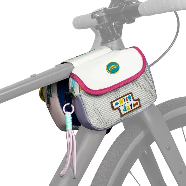 New Universal Mountain Bike Front Crossbar Bag for Phone and Equipment Storage, Suitable for Children's Bicycles