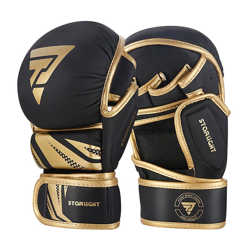 ZTTY guantes de boxeo forro grueso guantes de boxeo para adultos hombres y mujeres entrenamiento de Sanda lucha sacos de arena guantes de boxeo ufc image 6