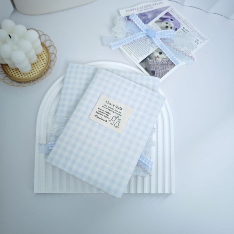 Salt-Style Journal Book Cover Notebook A5A6 Protective Cover Fabric Cover Protective Jacket for Journals and Handmade Notebooks