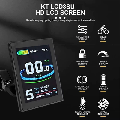 Elektromobil cihazları accessories Quantum LCD8SU new