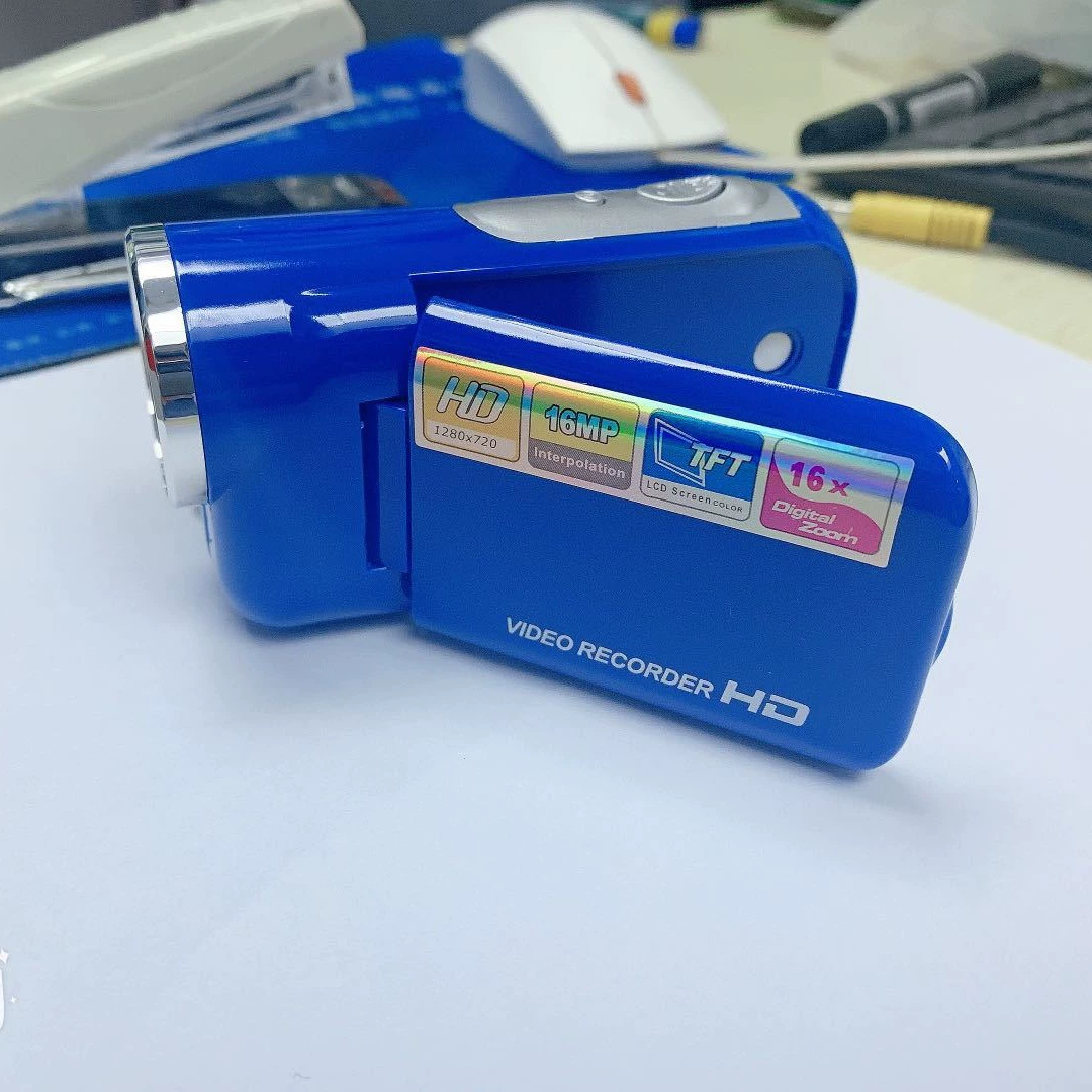Digital camera DV-139/DV180, 16 MP (interpolated), 16× zoom, MicroSD, battery‑powered