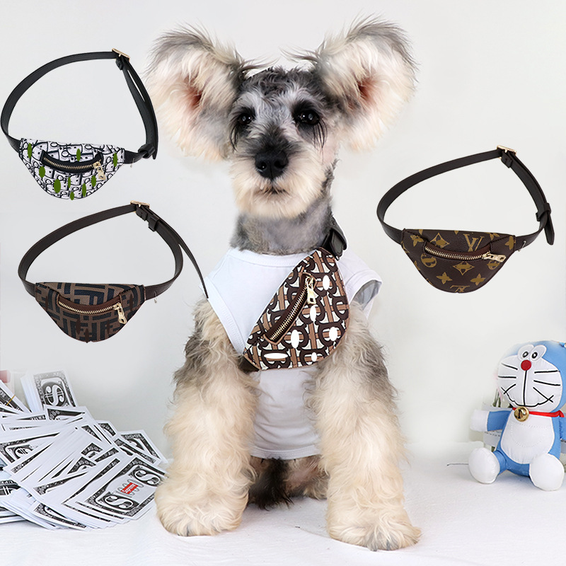 Cross-border foreign trade pets, cats, small dogs, backpacks, cross-body bags, pet accessories, jewelry