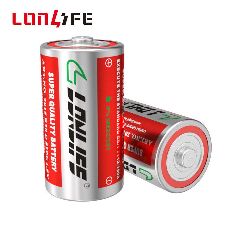 凌力工厂店批发大号铁壳电池,