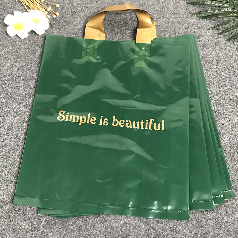 Bolsos de plástico para hombres y mujeres, decoraciones, bolsas de embalaje de regalo, tiendas de ropa, bolsas grandes y pequeñas, bolsas de ropa, bolsas de compras al por mayor