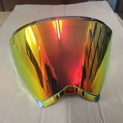 accessories HD mask windshield – Dəbilqə (Kaska) aksesuarları - golden-red