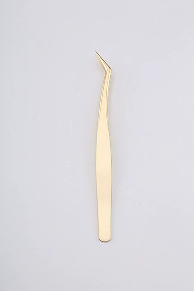 Gold Feather Clip-Champagne Gold