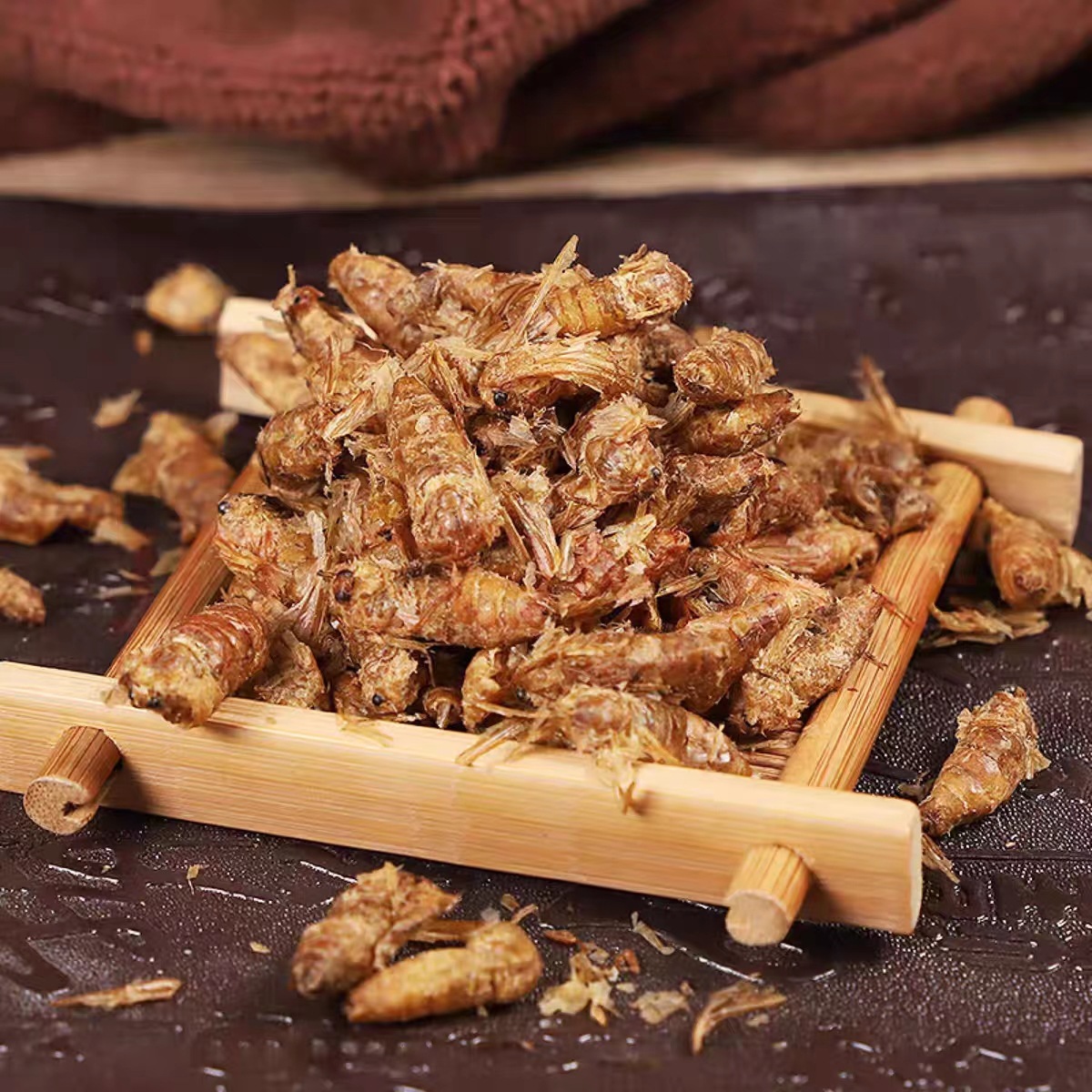 Male Silkworm Moth (Bombyx mori) — Dried Whole Male Moth for Traditional Herbal Infusions key features