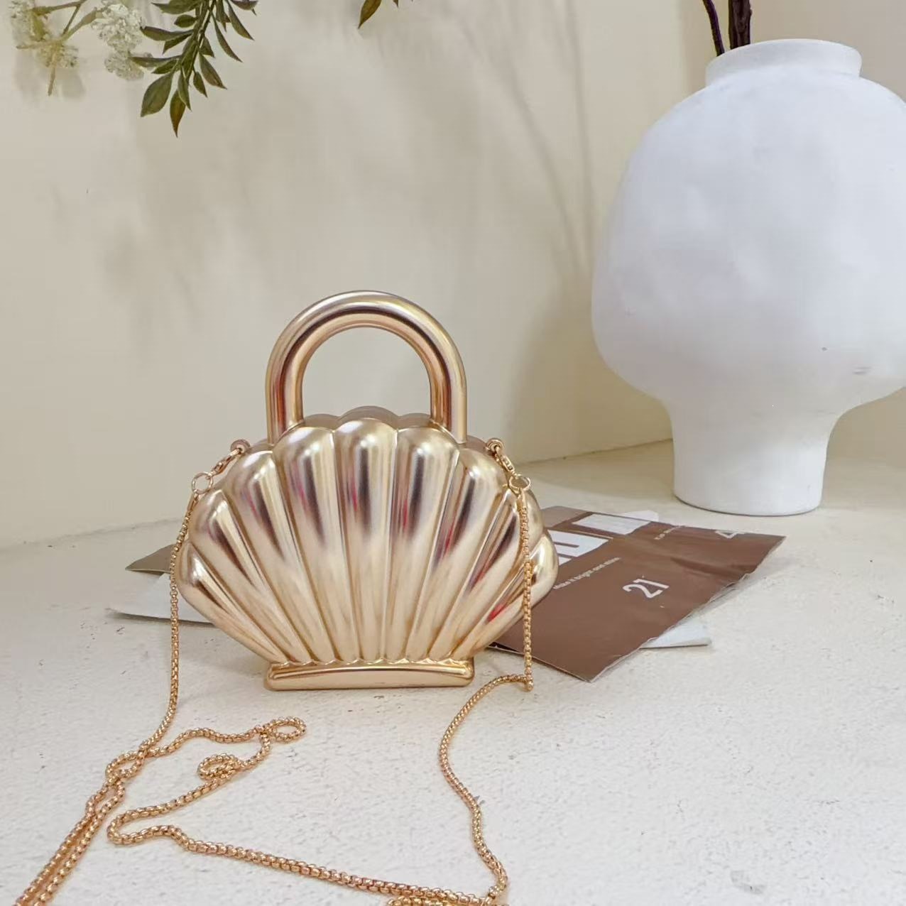 Personalized Textured Mini Shell Bag For Women Stylish Crossbody_voghion.com