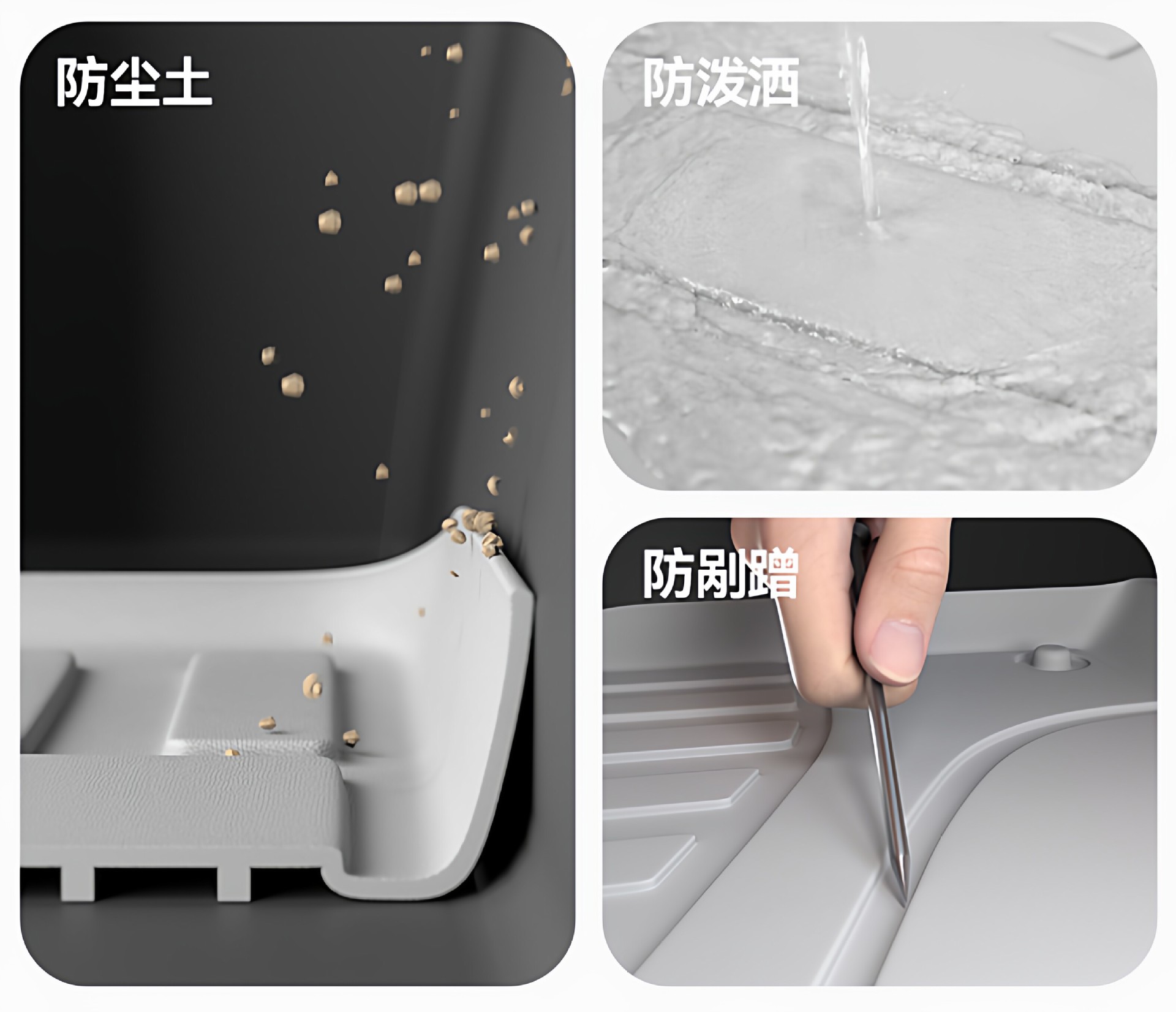 Suitable for 26 Models of Song Ultra Ev Trunk Mats, Tpe Byd Integrated Trunk Mat Modification Accessories
