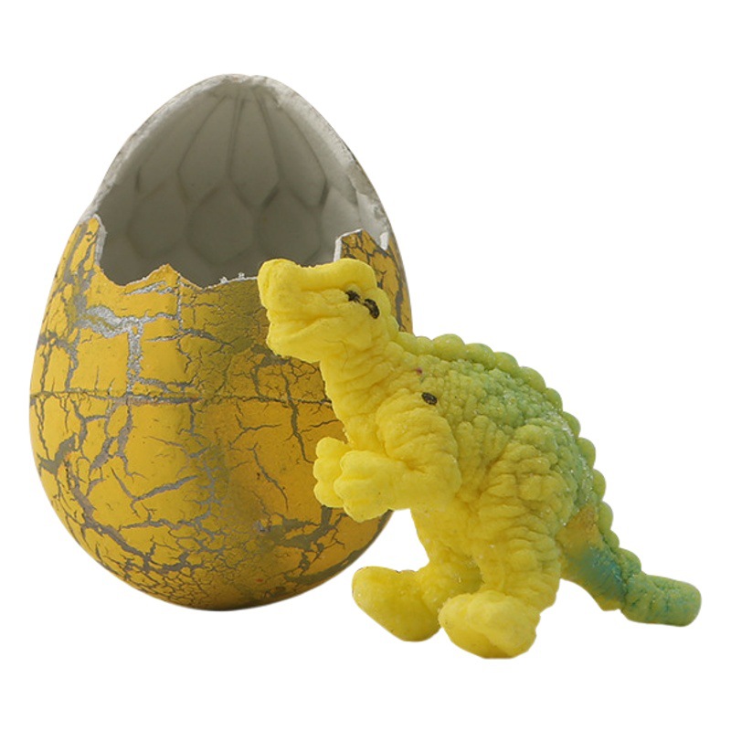 Soak-In-Water Expanding Dinosaur Eggs, Hatching Eggs That Break Out of Their Shells and Grow Larger, Realistic Dinosaur Models, Children's Educational Toys, Blind Box Wholesale