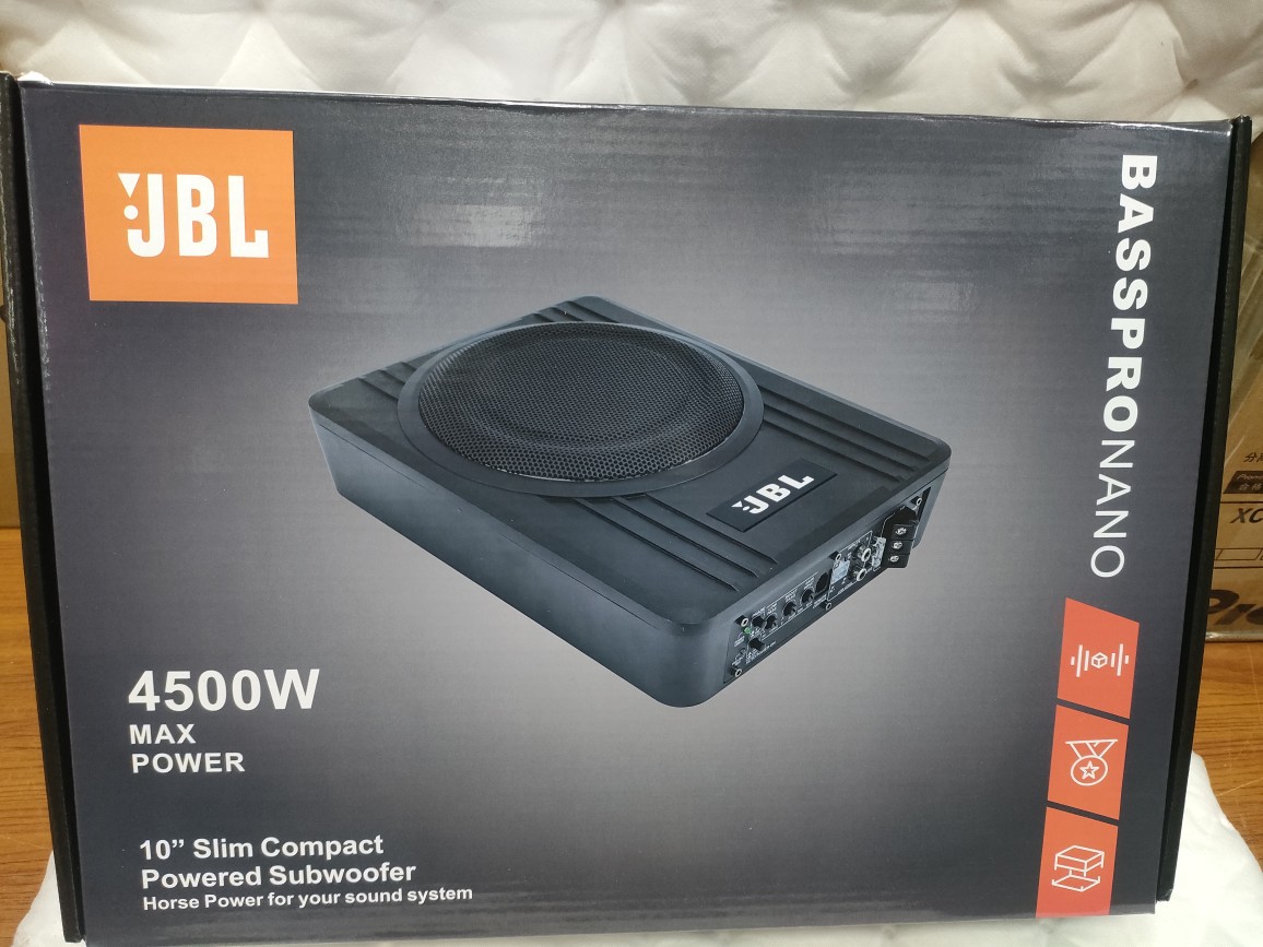 Car Audio Thin Model Modified Seat Speakers Car Amplifier 10inch Small Subwoofer Car Subwoofer